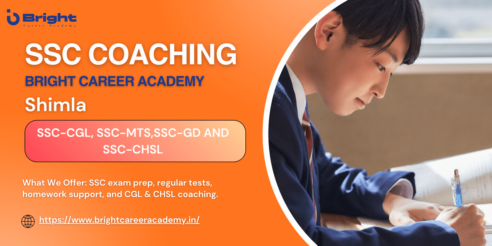 Read more about the article SSC Coaching – Bright Career Academy Helps You Build a Strong Foundation for CGL & CHSL Exams