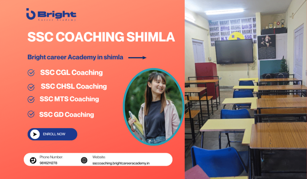 SSC Coaching Shimla – Complete CGL & CHSL Preparation Guide
