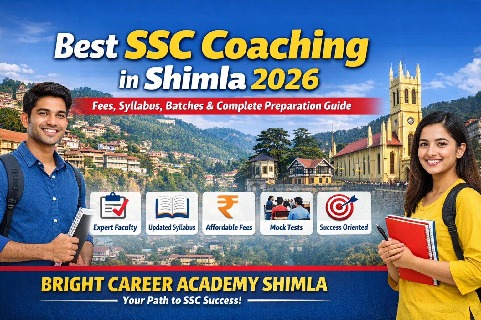 Read more about the article Best SSC Coaching in Shimla 2026 – Fees, Syllabus, Batches & Complete Preparation Guide