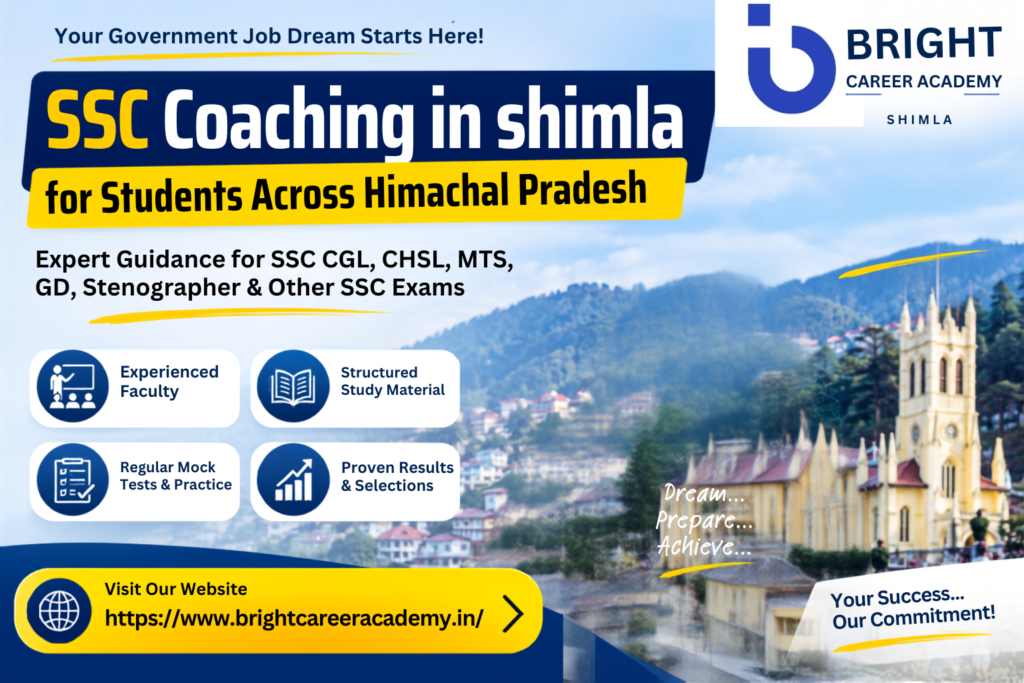 SSC coaching in Shimla